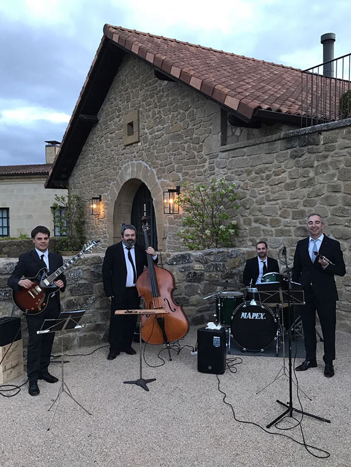 Eduardo Moreno Quartet en una bodega